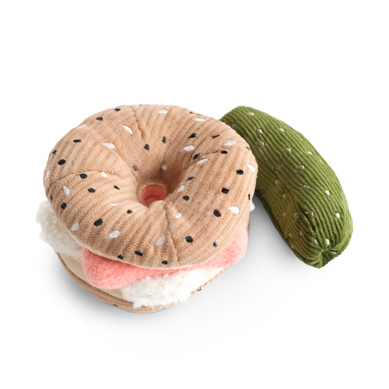 Bagel + Gurke Schnüffelspielzeug
