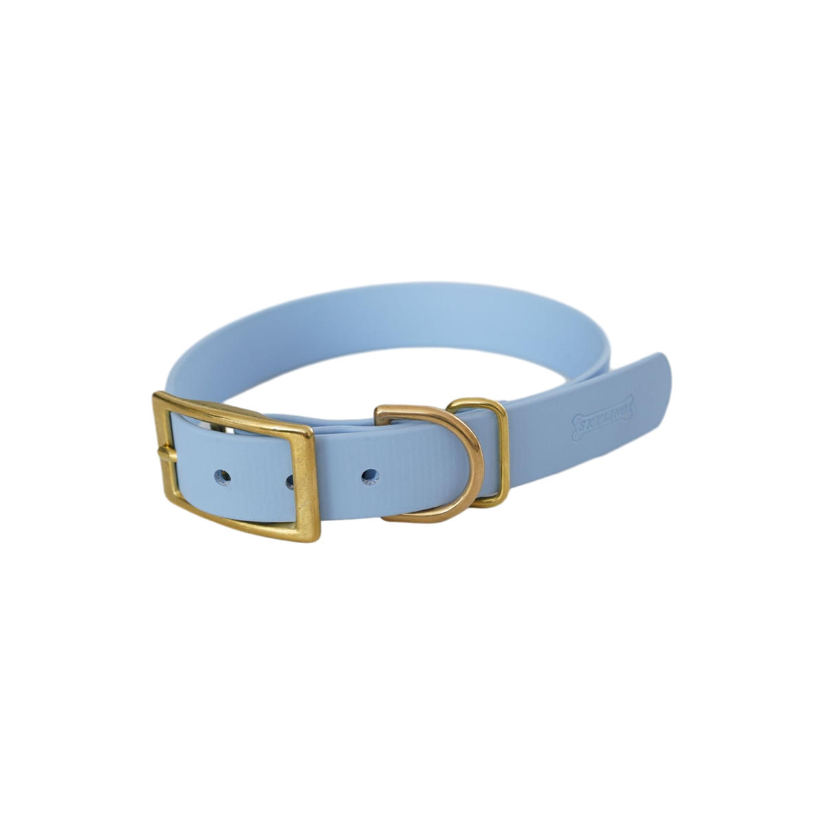 BioThane® Halsband Pastellblau