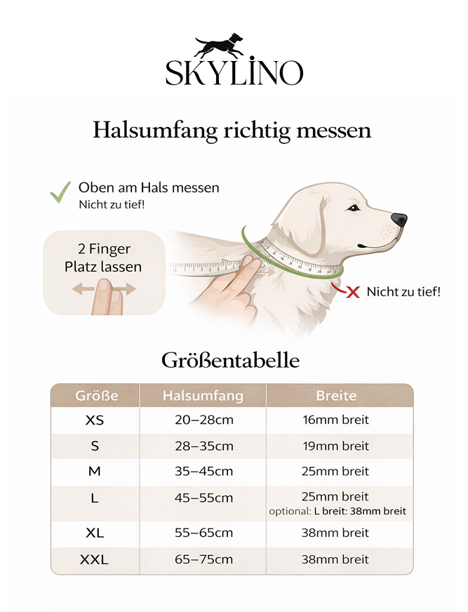BioThane® Halsband Pastellblau